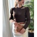 گپ سرشانه اشکی مرواریدی زنانه کره‌ای