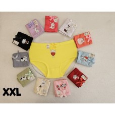 شورت زنانه لاکرا پنبه اعلا جلوچاپی سایز XXL (46-48)